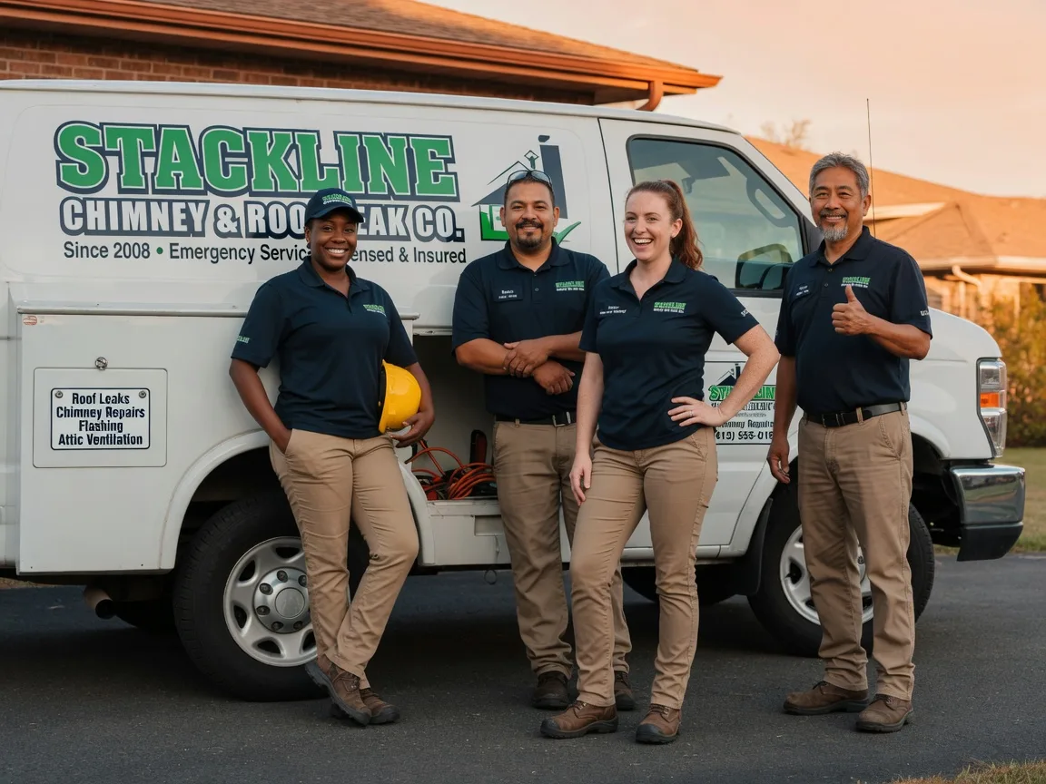 Chimney flashing repair company in Banning, CA